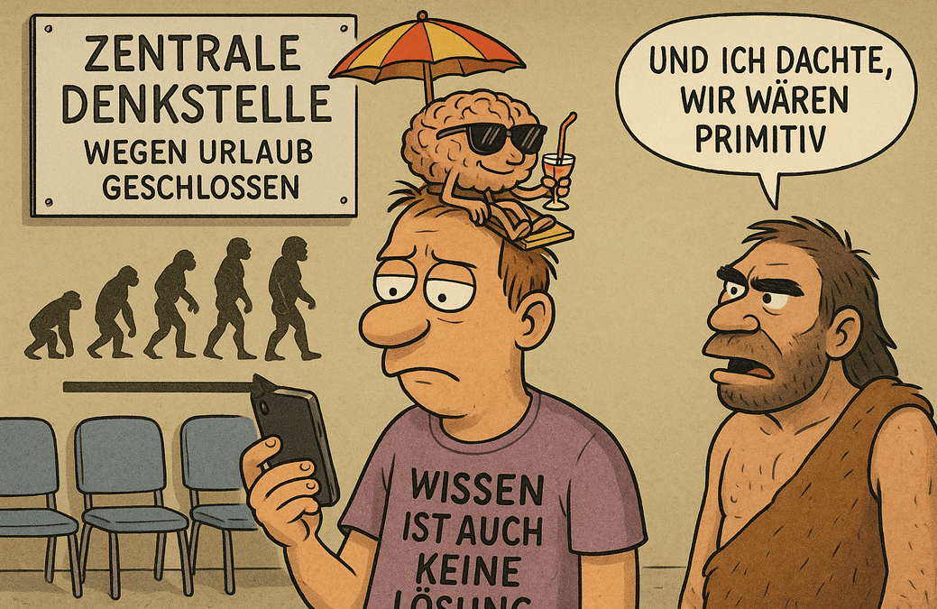 Wenn Hirnzellen Urlaub machen: Die Evolution auf Standgas