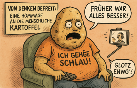 Vom Denken befreit: Eine Hommage an die menschliche Kartoffel