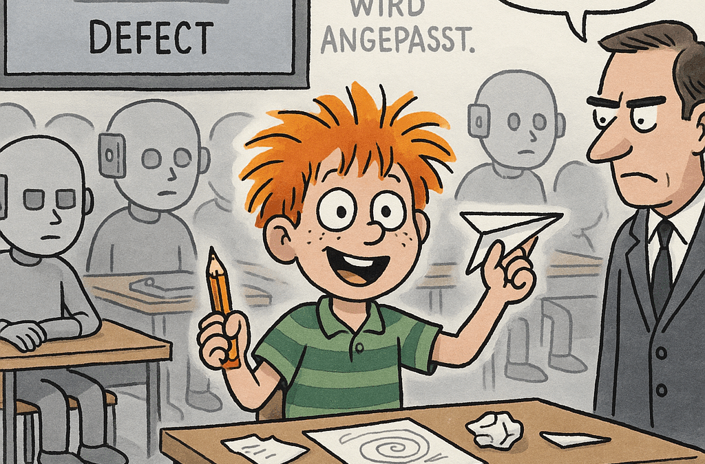 ADHS Die neue Superkraft für alle „Oder: Wie man in einer kaputten Welt gesund bleibt, indem man offiziell krank ist.“