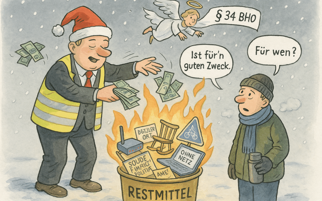 DEZEMBERWAHN! Wenn Deutschland zum Ausgaben Amoklauf ansetzt.